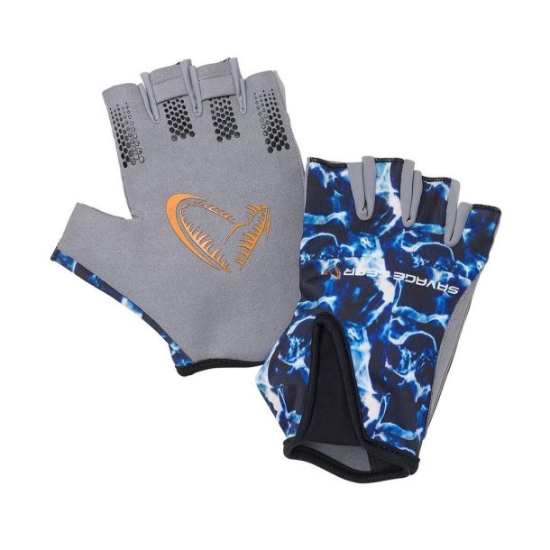 MARINE HALF GLOVE SEA BLUE