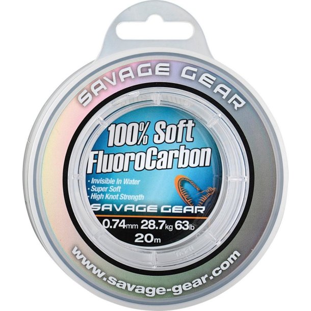 SAVAGE GEAR SOFT FLUOROCARBON CLEAR