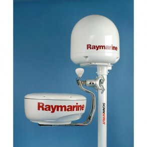 Scanstrut DLMP1-30&nbsp;Selv nivellerende radarmast for dobbelt montering