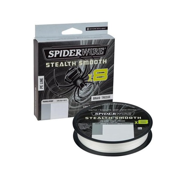 SPIDERWIRE STEALTH SMOOTH 8 TRANSLUCENT