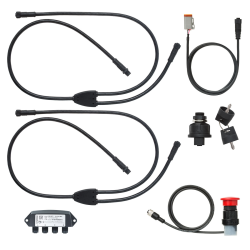 Fjernbetjening, dobb., topmont., m/trim/tilt, m/TorqLink