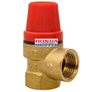 Whale WX1595 QuickConnect overtryksventil, 6 bar, 1/2