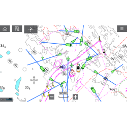 AIS700 Class B Transponder med integreret splitter