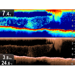 Dragonfly-7 Pro Fiske ekkolod med 7" skrm, GPS med indb DownVision og CPT-DVS Hkm. Xdcr, uden kort
