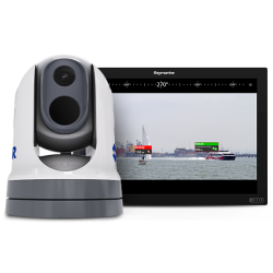 M364C stabiliseret thermisk IP kamera og farve lavlys kamera med Pan, Tilt og elektrisk zoom