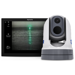 M364C stabiliseret thermisk IP kamera og farve lavlys kamera med Pan, Tilt og elektrisk zoom